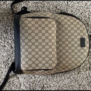 Gucci GG Web Backpack - unisex